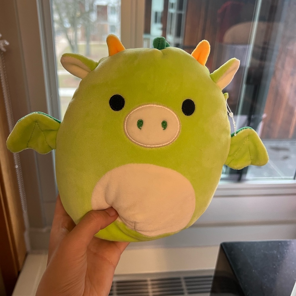 SQUISHMALLOW - GREEN COW DRAGON 🐲🐉🐮